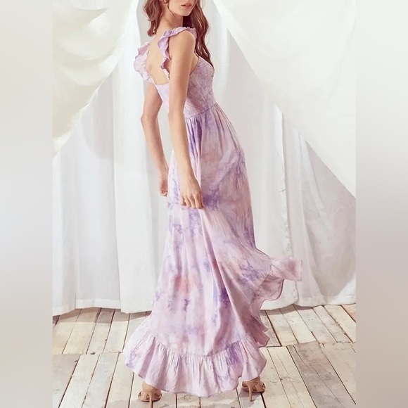 Tie-Dye High-Low Dress - Picture 3 of 6